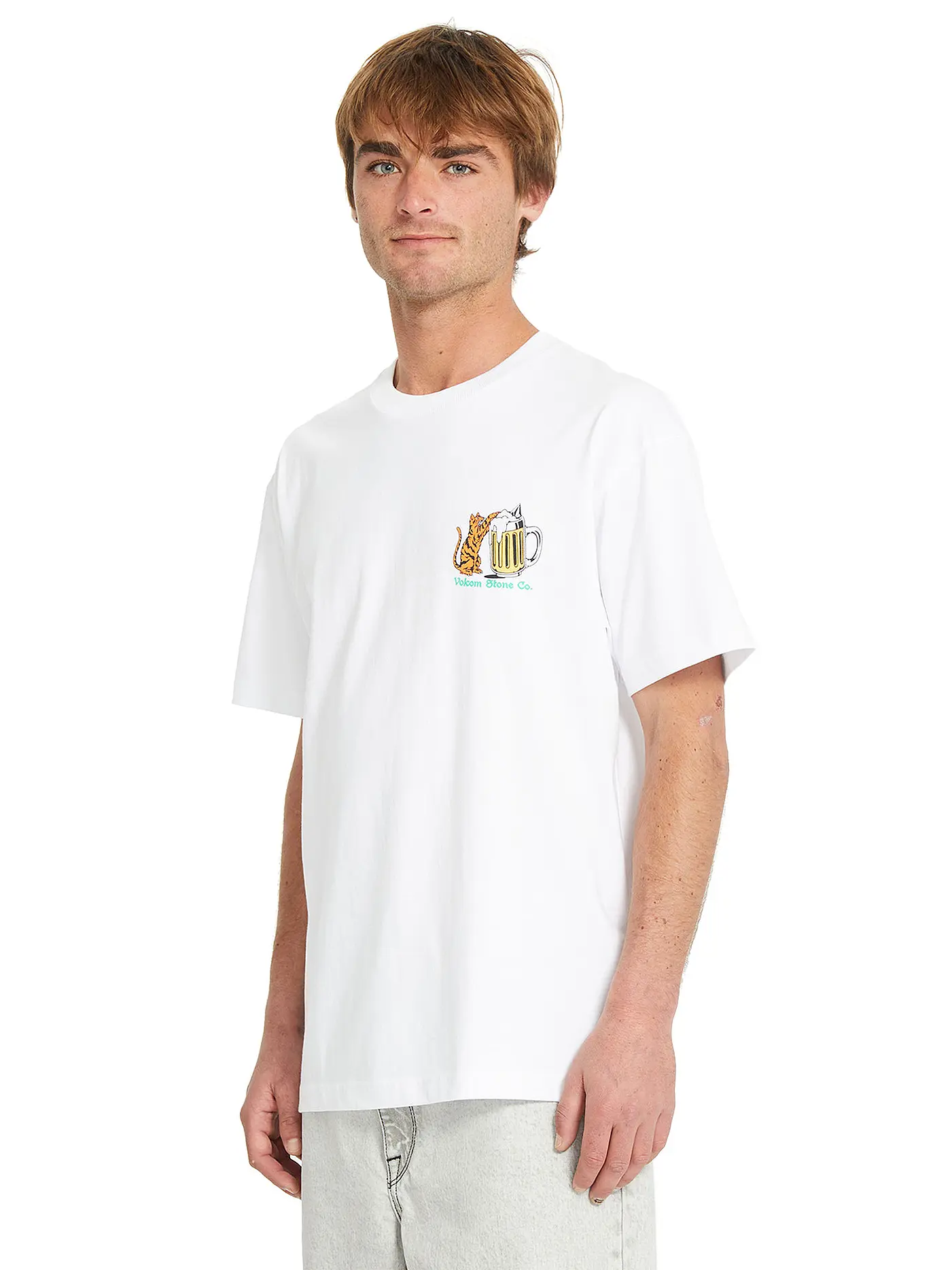VOLCOM | Herren Beachshirt Curious Cat | 